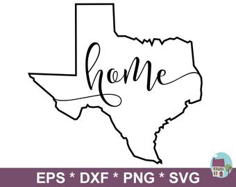 340x270 Texas Outline Etsy