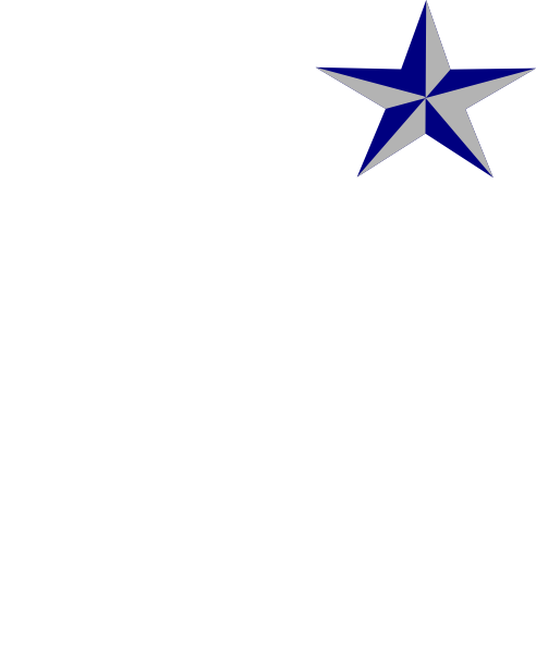 492x595 Texas Star Clip Art