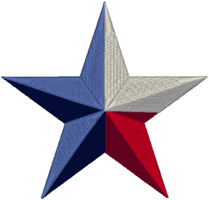 300x287 Texas Star Clipart