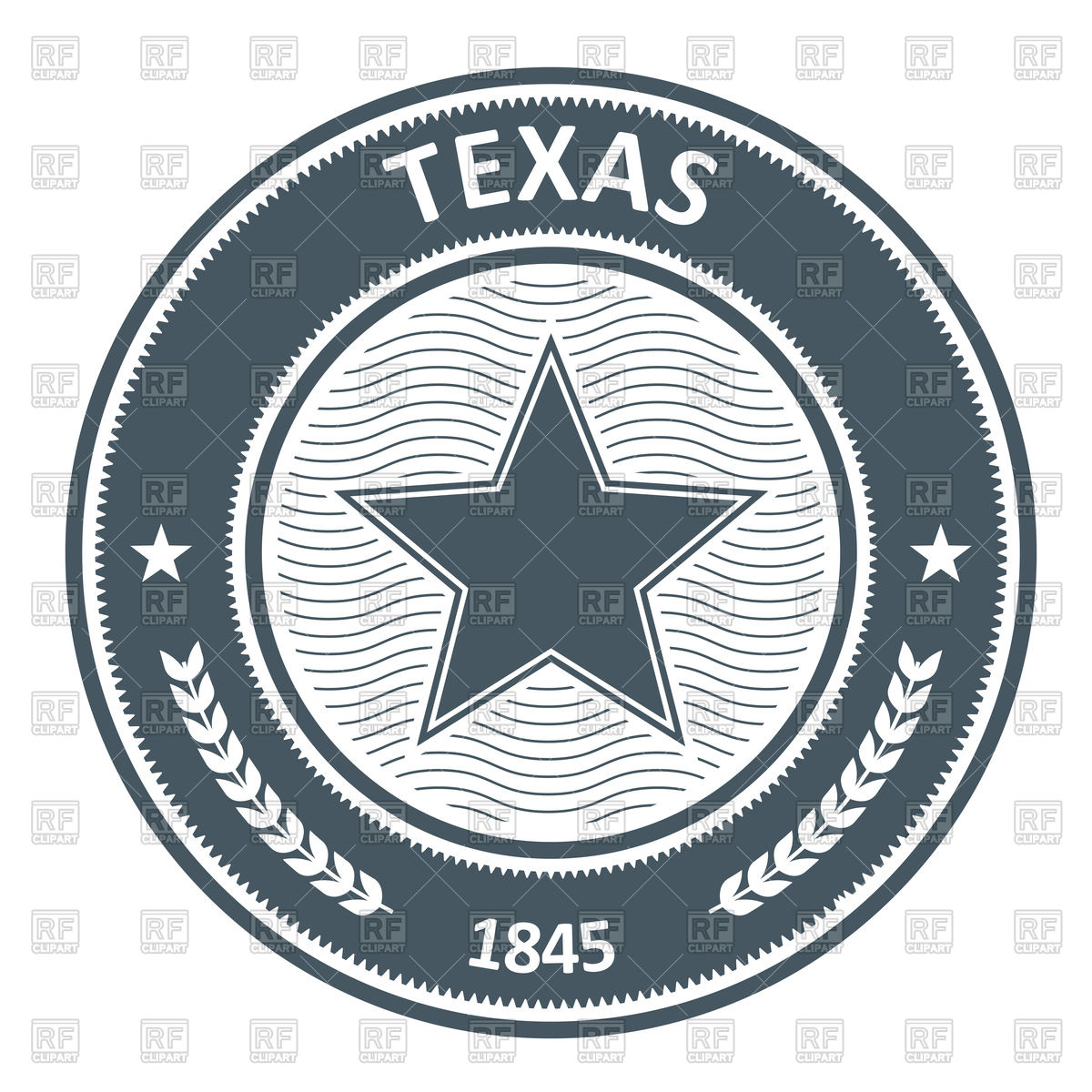 1200x1200 Texas Emblem