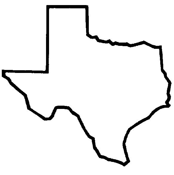 582x588 State Of Texas Logo Clip Art