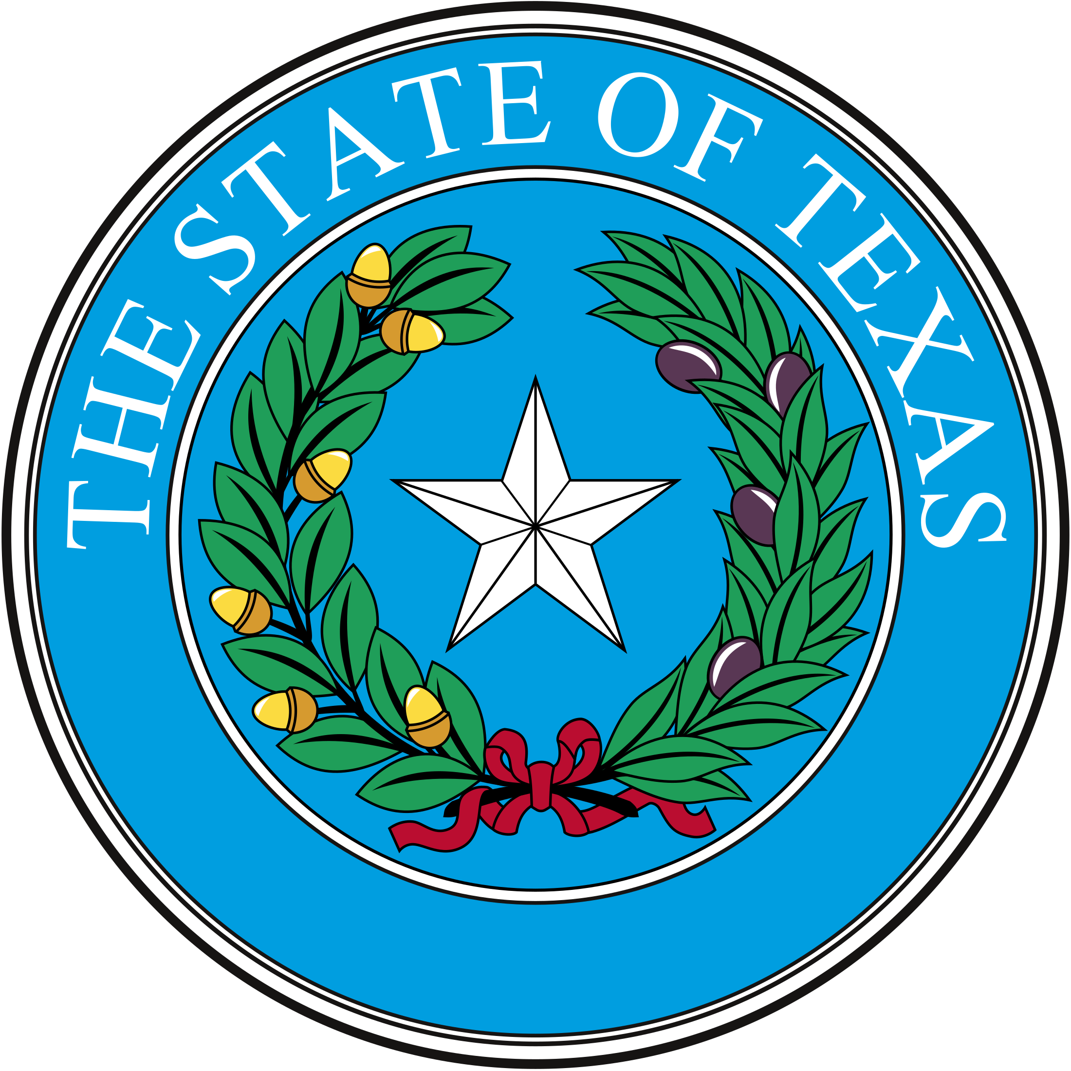 2200x2200 Texas State Seal Png Amp Svg Vector