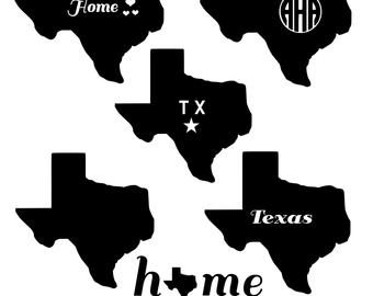 340x270 Texas States Svg Files Texas Clipart Digital Download Etsy