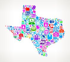 235x208 Texas Modern Technology Royalty Free Vector Art Pattern Vector Art