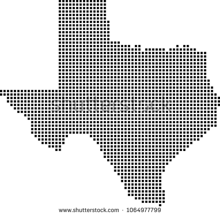 450x442 Texas State Map Outline Free Usa Texas Dotted Vector Map Download
