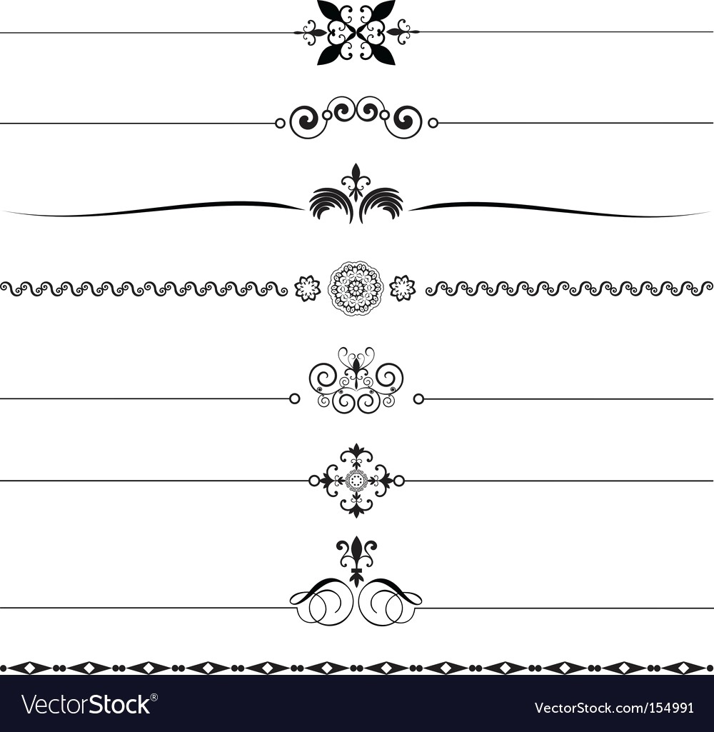 1000x1025 Ornate Border Vector 154991 16 Borders