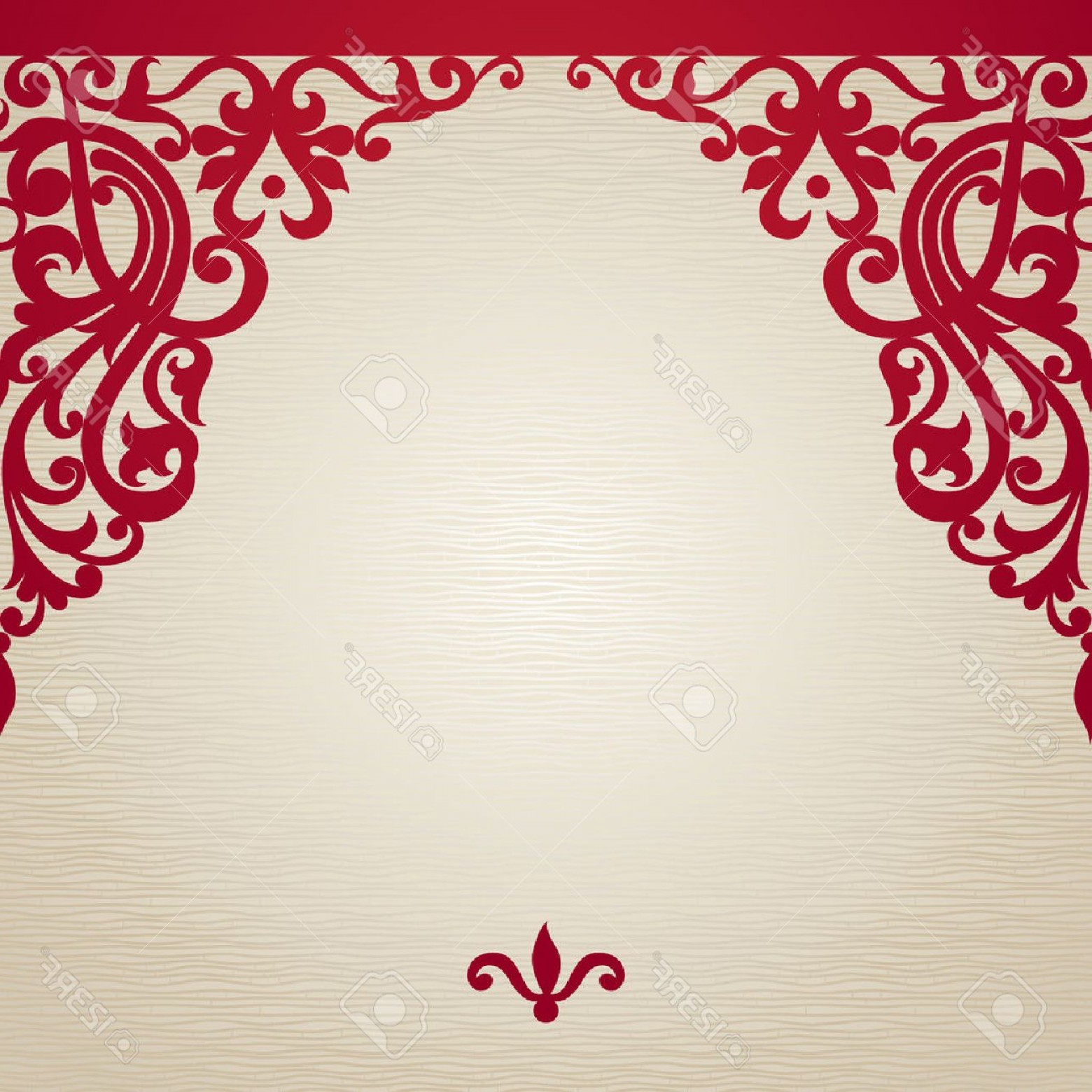 1560x1560 Photostock Vector Vector Seamless Border In Victorian Style