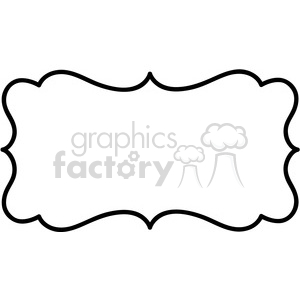 300x300 Royalty Free Lines Frame Swirls Boutique Sign Design Border Vector