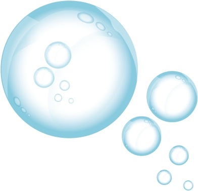 392x377 Water Bubbles Vector Free Vector In Adobe Illustrator Ai ( .ai