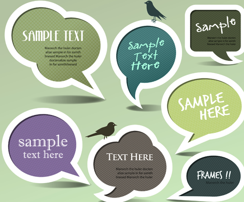 500x415 Label Cloud For You Text Vector 01 Free Download