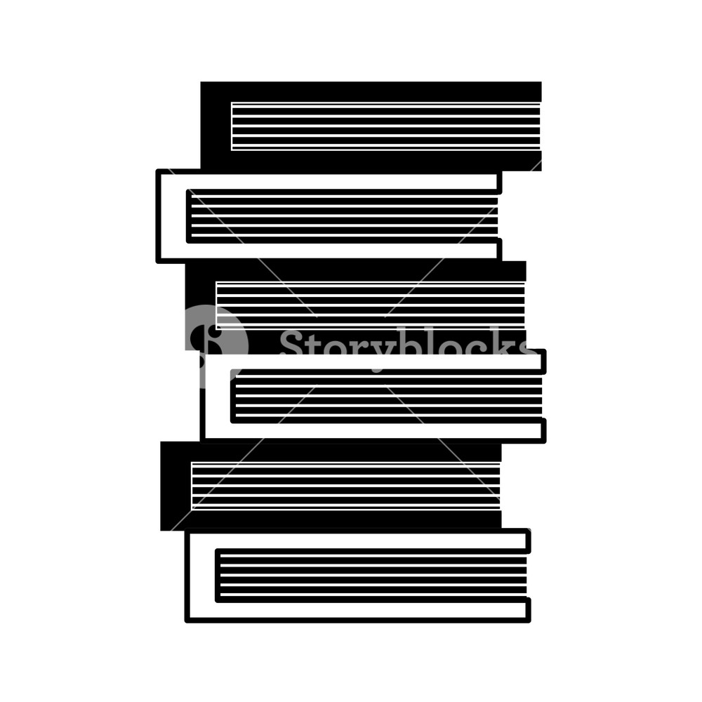 1000x1000 Contour Education Books Object To Kowledge Textbook Vector