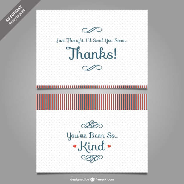626x626 Thank You Card Template Vector Vector Free Download