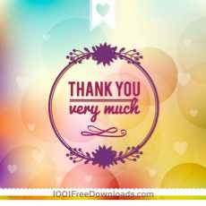 230x230 Free Thank You Vectors 17 Downloads Found