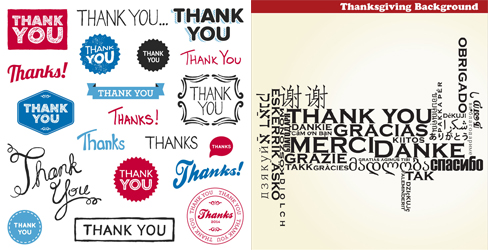 488x250 Thank The Font Design Vector Cartoon Free Vector Free Download