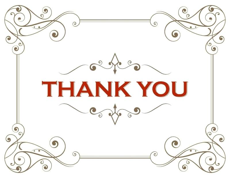Thank You Vector Free Download at GetDrawings | Free download