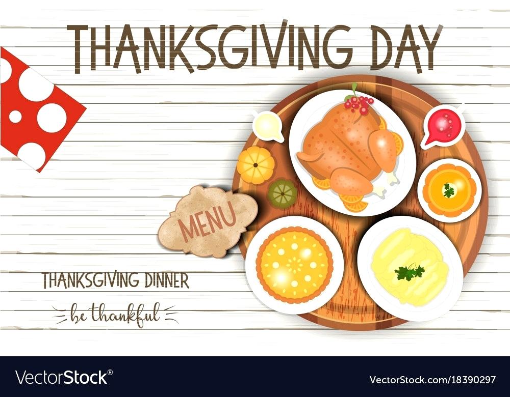 1000x780 Thanksgiving Dinner Menu Template New Poster Templates Free Day