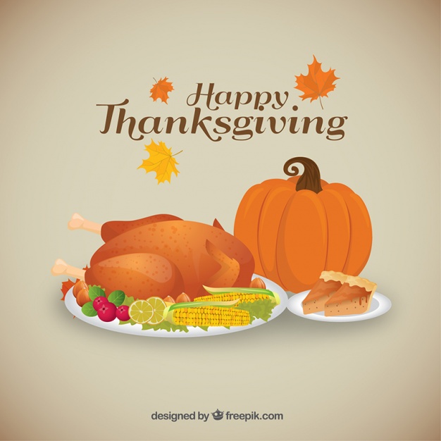 Thanksgiving Dinner Vector at GetDrawings | Free download