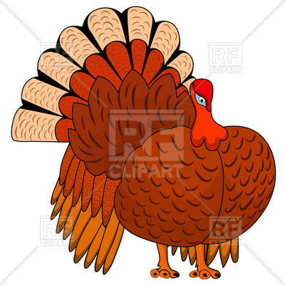 400x400 Thanksgiving Day Turkey Vector Image Vector Artwork Of Plants