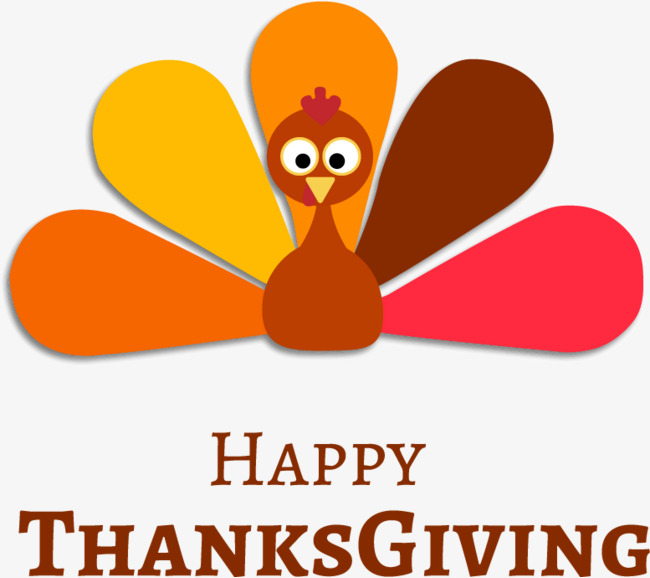 650x578 Vector Hand Painted Christmas Thanksgiving Turkey, Vector, Hand