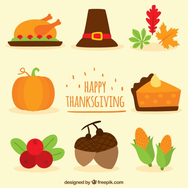626x626 Happy Thanksgiving Vector Premium Download
