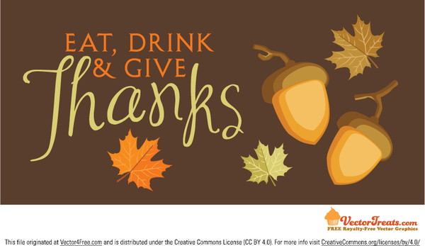 600x347 Free Thanksgiving Vector Background Free Vector In Encapsulated