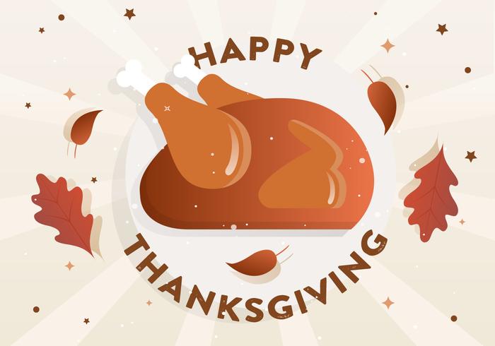 700x490 Happy Thanksgiving Free Vector Art