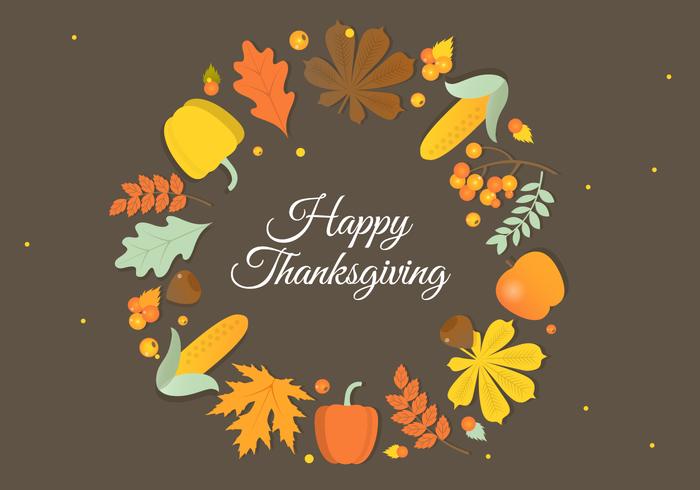 700x490 Free Autumn Thanksgiving Vector Background