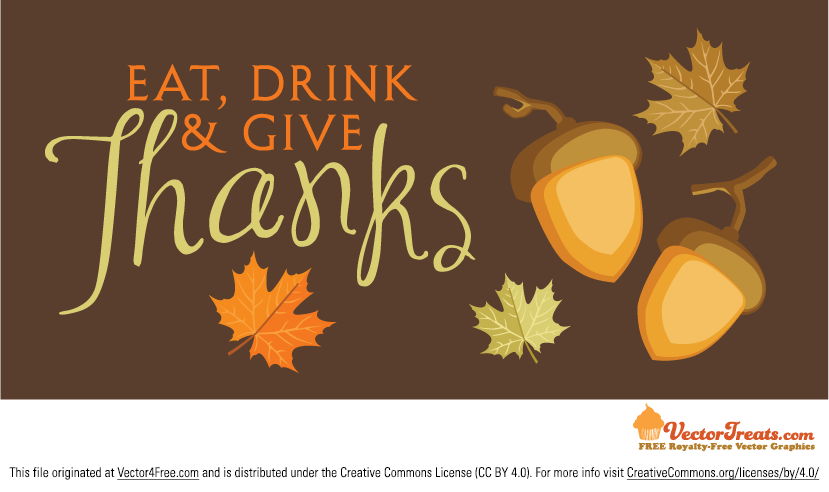 829x492 Free Thanksgiving Vector Background