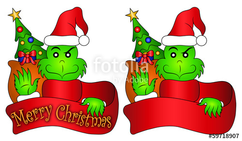 500x292 The Grinch Stock Image And Royalty Free Vector Files On Fotolia