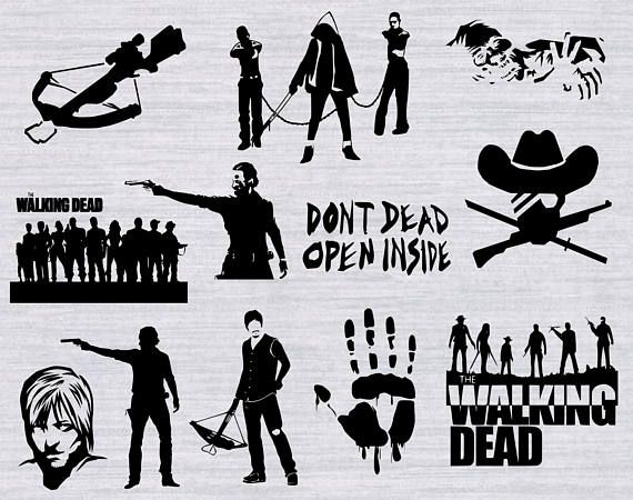 Download The Walking Dead Vector at GetDrawings.com | Free for personal use The Walking Dead Vector of ...
