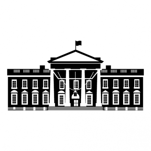 518x518 The White House Vector
