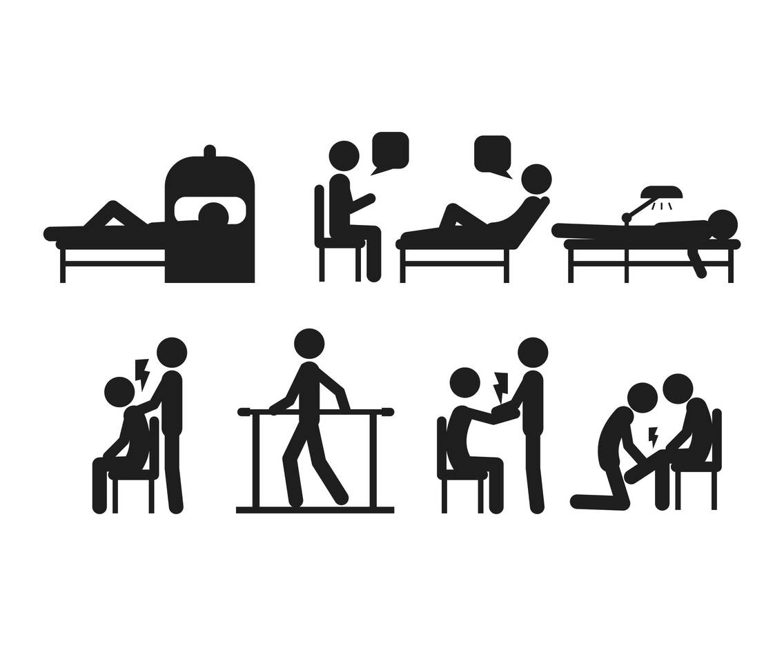 1136x936 Therapy Vector Set Vector Art Amp Graphics