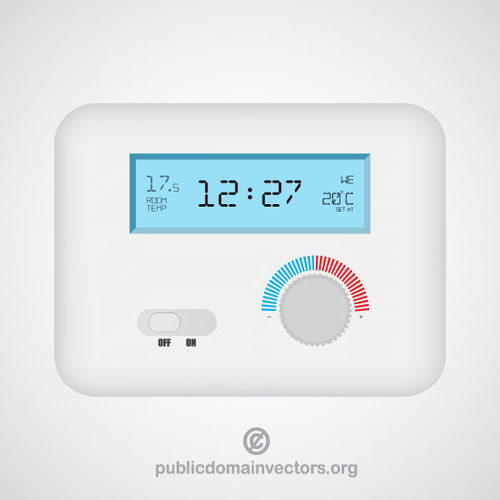 500x500 Thermostat Vector Graphics Public Domain Vectors