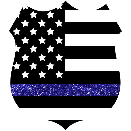 Thin Blue Line Vector at GetDrawings | Free download