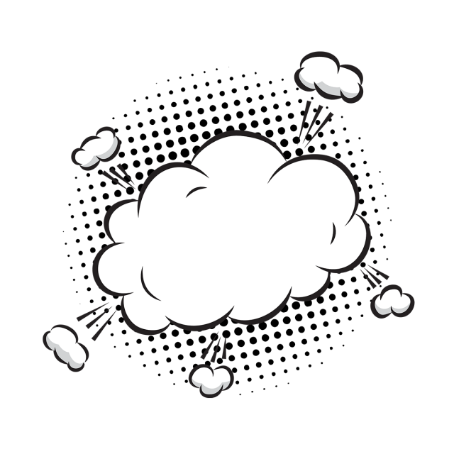 Thinking Bubble Vector at GetDrawings | Free download