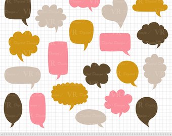 340x270 Speech Bubble Vector Etsy