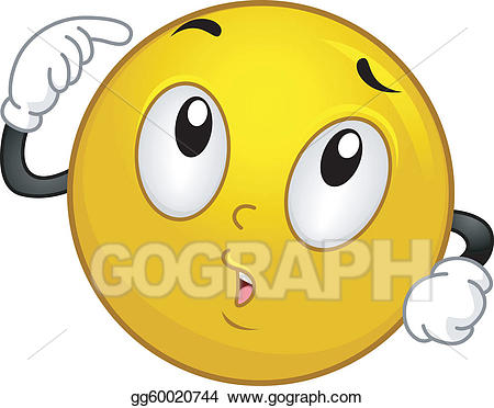 450x372 Smiley Clipart Thinking ~ Frames ~ Illustrations ~ Hd Images