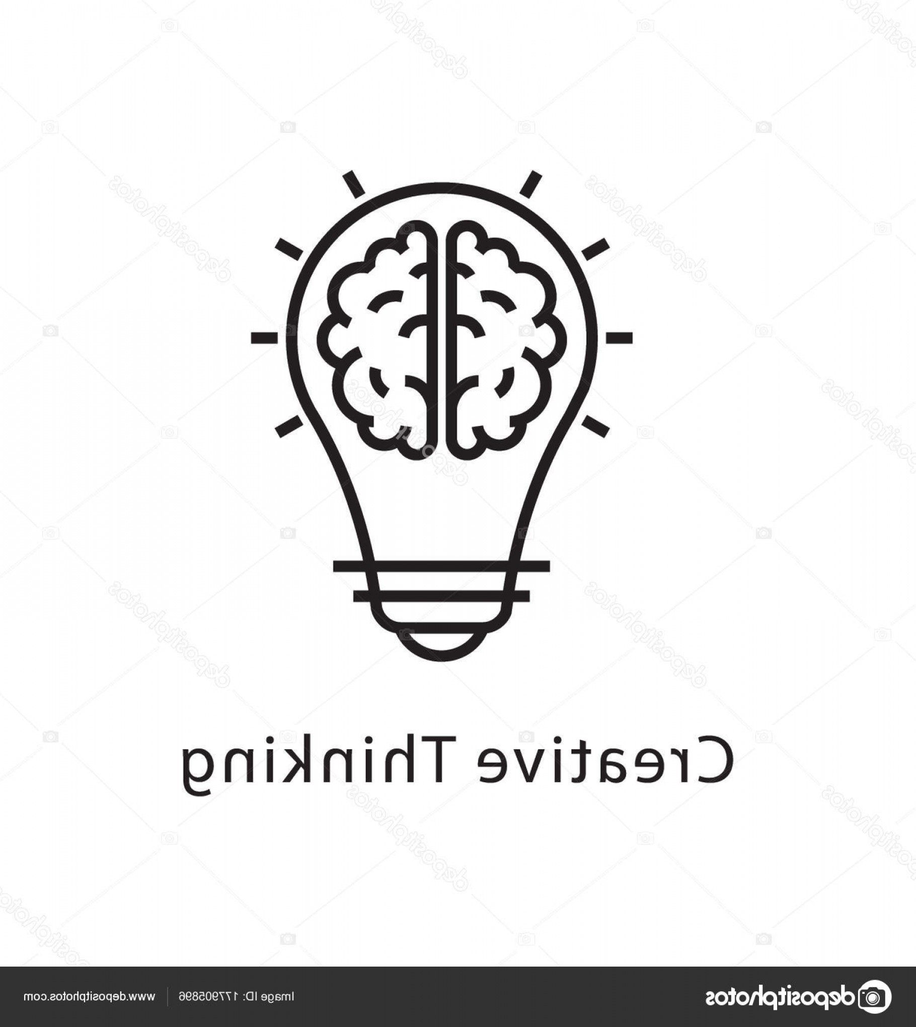 1820x2040 Stock Illustration Creative Thinking Vector Line Icon Shopatcloth