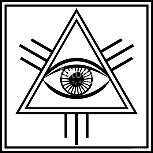 500x500 Third Eye Bw Stock Image And Royalty Free Vector Files On Fotolia