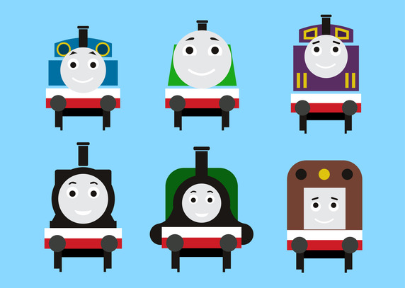 572x407 Thomas The Train Vector Free Vector Download In .ai, .eps, .svg