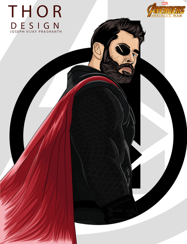 784x1024 Thor Vector Josephvijay Prashanth