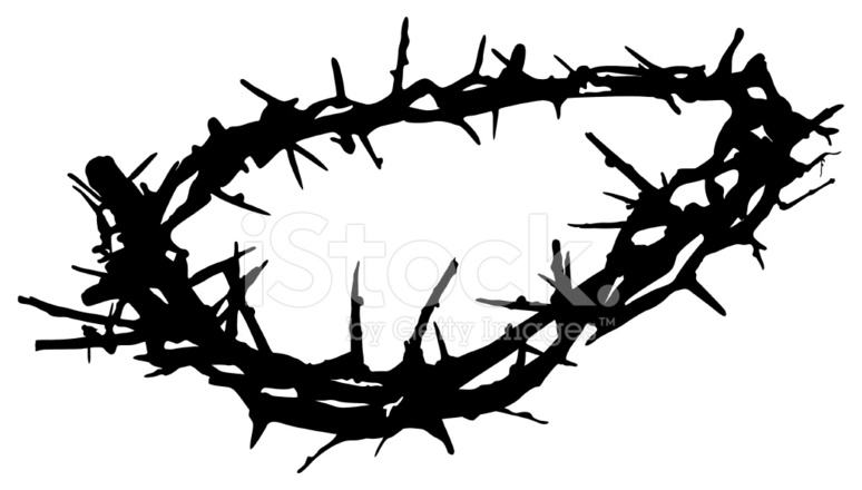 774x440 Crown Of Thorns Stock Vector