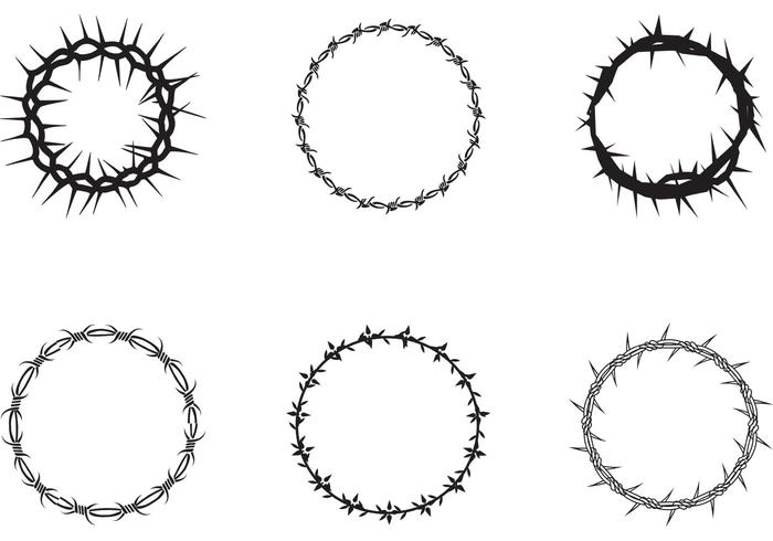 700x490 Free Crown Of Thorns Vector Pack