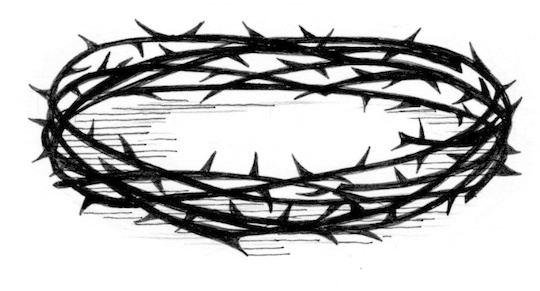 540x291 Thorns Clipart Jesus