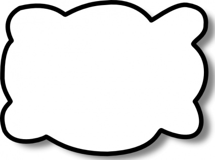 425x315 Free Download Of Thought Cloud Vector Graphic