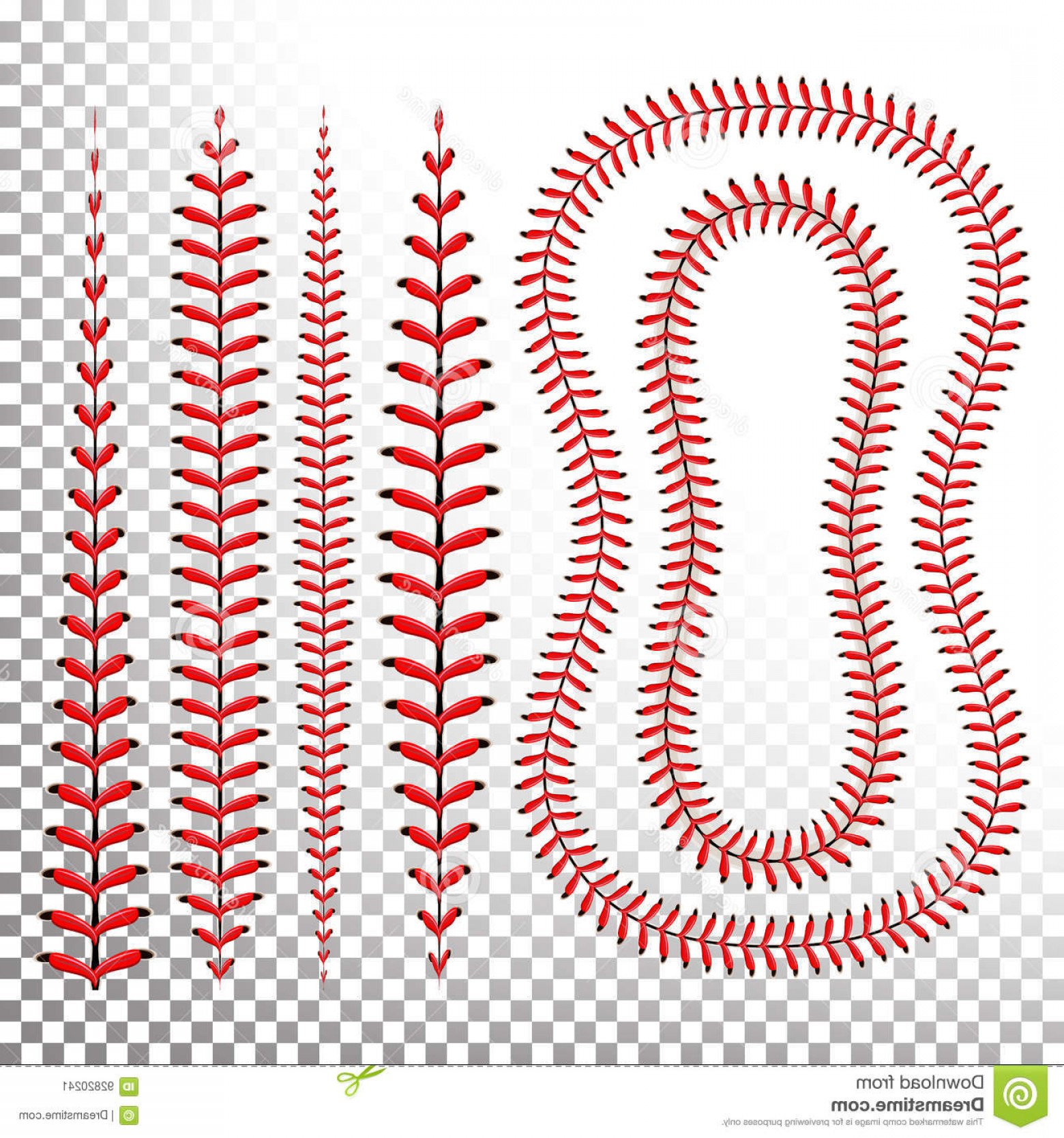 1560x1668 Stock Illustration Baseball Stitches Vector Lace Baseball Isolated