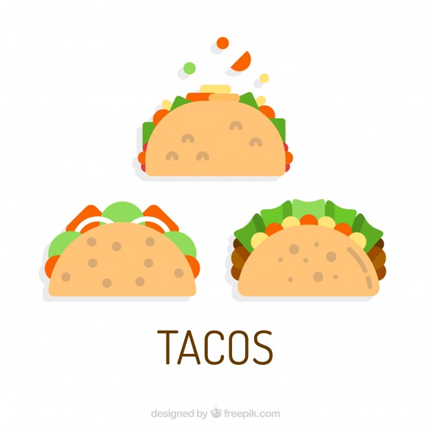 626x626 Three Taco Vectors Vector Free Download
