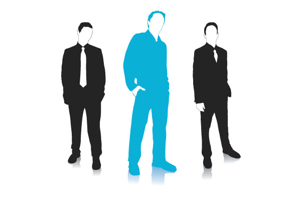 600x400 Best Of, Free Vector Business People Silhouette Packs