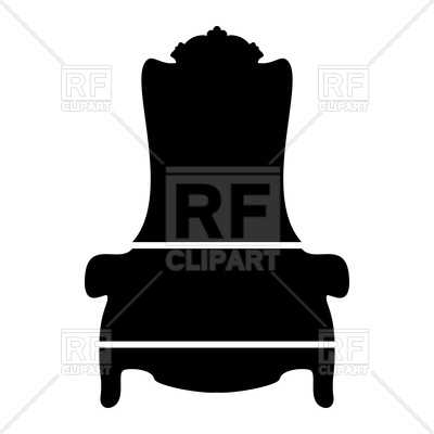 400x400 Throne Black Color Icon Vector Image Vector Artwork Of Icons And