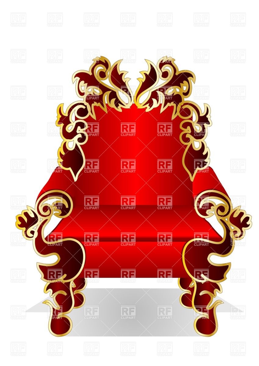 849x1200 Vintage Red Throne Vector Image Vector Artwork Of Objects